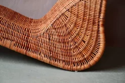 Sale Pamono Vintage Rattan Chaise Lounge by Carl Öjerstam for Ikea