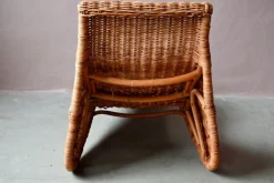 Sale Pamono Vintage Rattan Chaise Lounge by Carl Öjerstam for Ikea