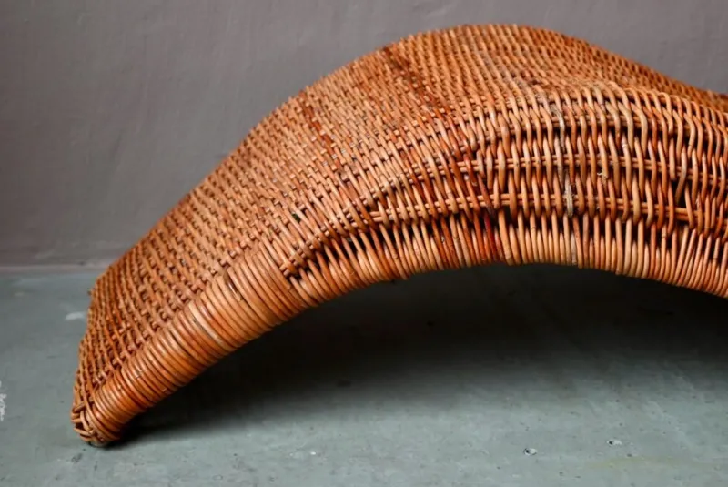 Sale Pamono Vintage Rattan Chaise Lounge by Carl Öjerstam for Ikea