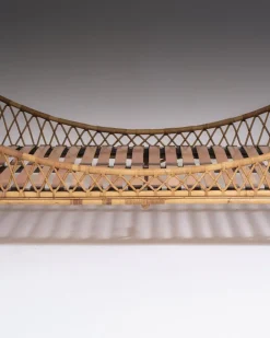 Pamono Vintage Rattan Daybed, 1970s><noscript><img width=