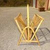 Pamono Vintage Rattan Magazine Holder> Magazine Racks