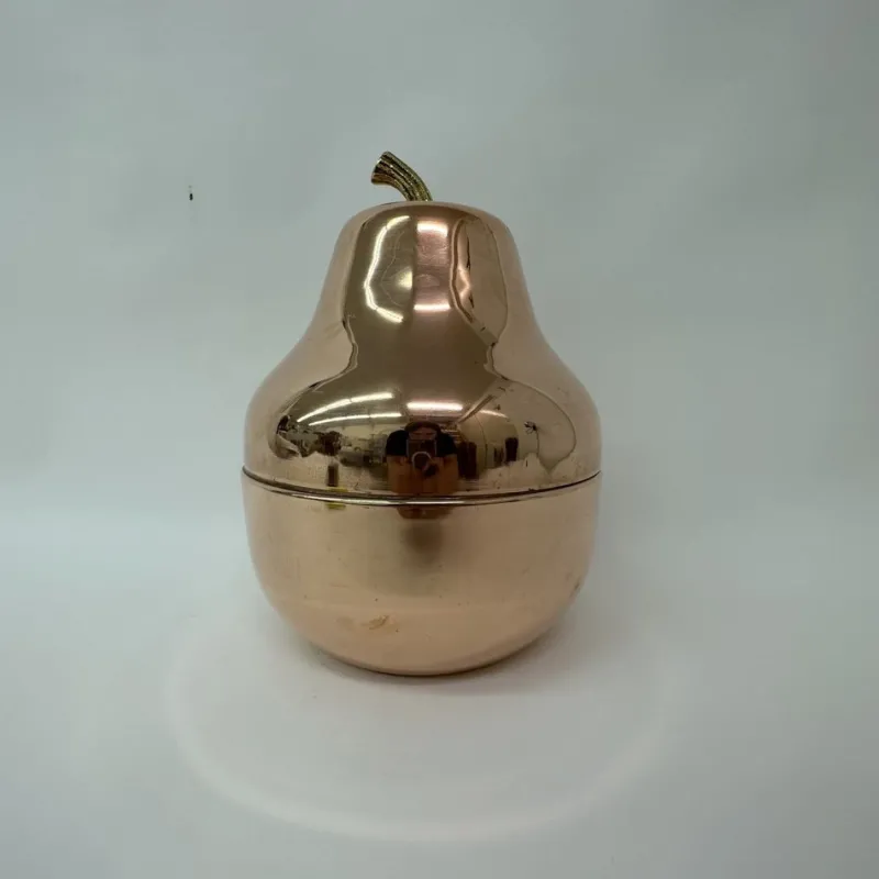New Pamono Vintage Raymor Pear Shaped Copper Champagne and Wine Cooler, Italy, 1970s