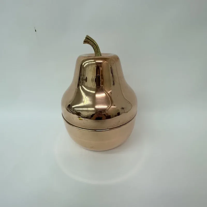 New Pamono Vintage Raymor Pear Shaped Copper Champagne and Wine Cooler, Italy, 1970s