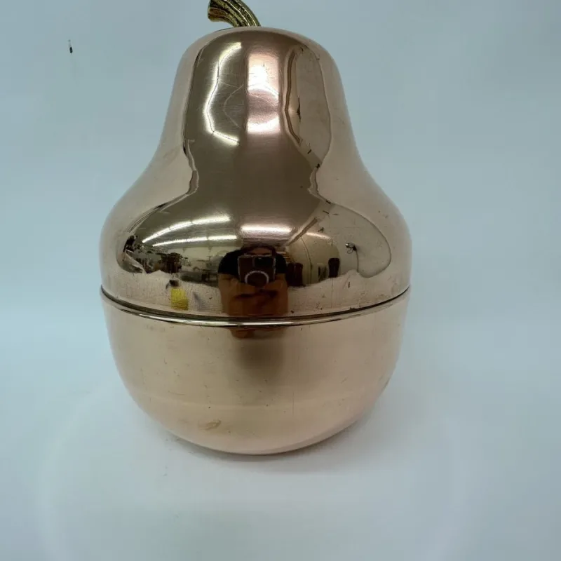 New Pamono Vintage Raymor Pear Shaped Copper Champagne and Wine Cooler, Italy, 1970s