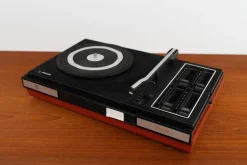 Pamono Vintage Record Player from Philips, 1970s><noscript><img width=