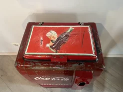 Outlet Pamono Vintage Red Icebox, 1950s