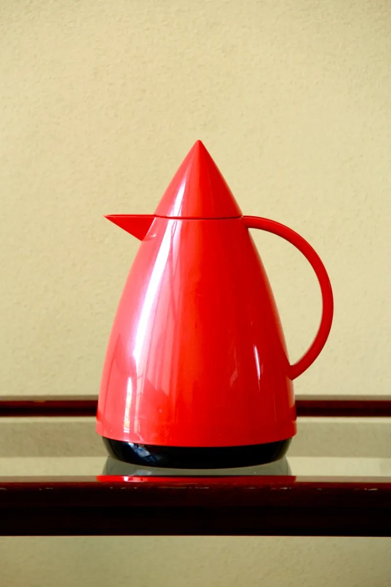 Pamono Vintage Red Thermos Flask by Emsa Brasil, 1980s> Bottles, Carafes & Jugs