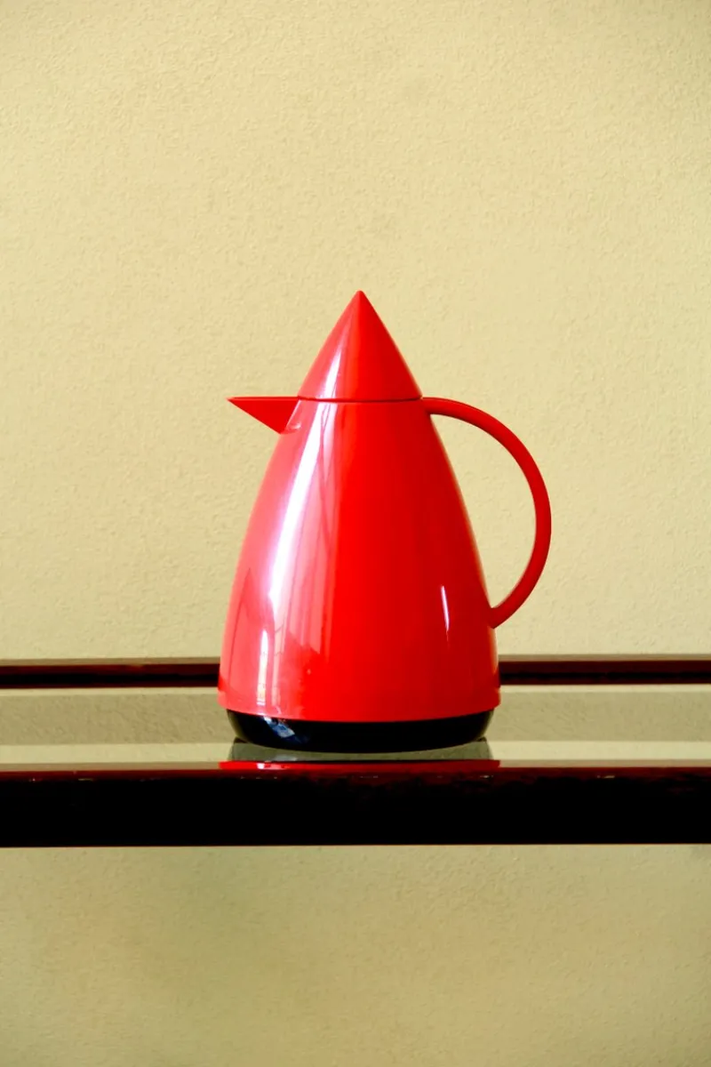 Pamono Vintage Red Thermos Flask by Emsa Brasil, 1980s> Bottles, Carafes & Jugs