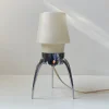 Best Pamono Vintage Rocket Table Lamp in Chrome and Plastic by Rotaflex, 1970s