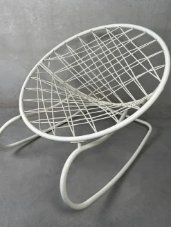 Outlet Pamono Vintage Rocking Chair attributed to Niels Gammelgaard for Ikea