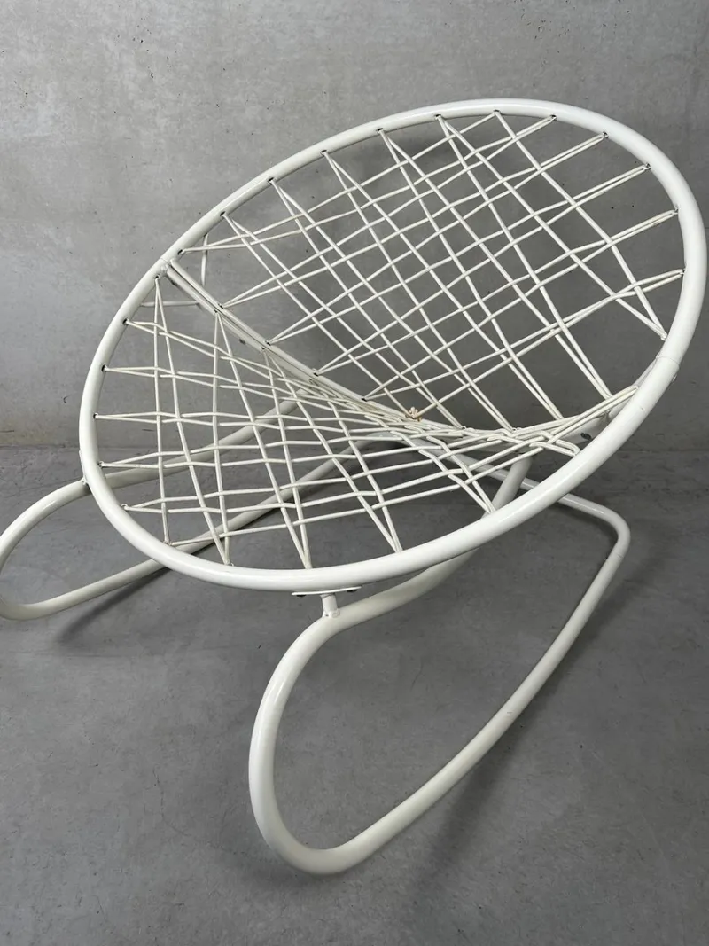 Outlet Pamono Vintage Rocking Chair attributed to Niels Gammelgaard for Ikea