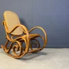 Pamono Vintage Rocking Chair in the style of Thonet, 1960s> Rocking Chairs