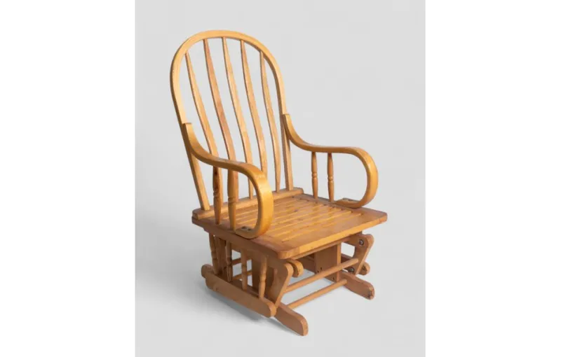 Pamono Vintage Rocking Chair in Wood with Smooth Motion and Design> Rocking Chairs