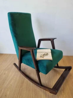 Pamono Vintage Rocking Chair, 1950s> Rocking Chairs
