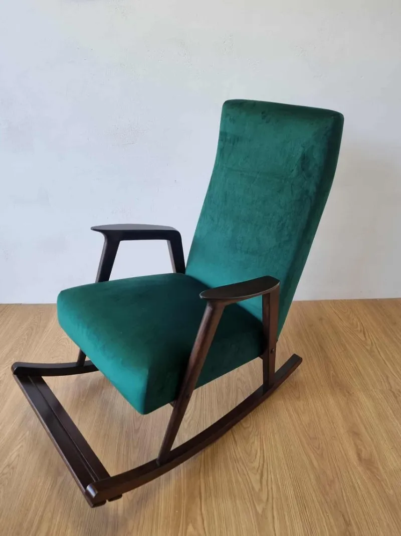 Pamono Vintage Rocking Chair, 1950s> Rocking Chairs