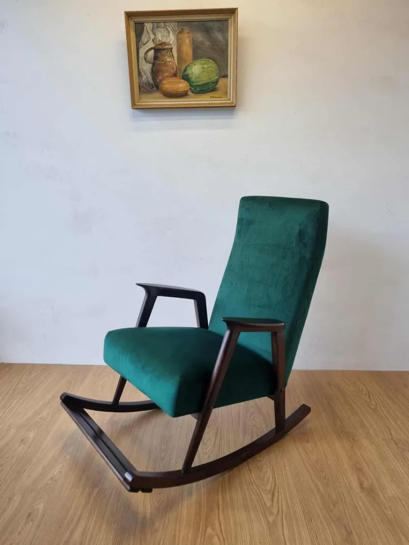 Pamono Vintage Rocking Chair, 1950s> Rocking Chairs