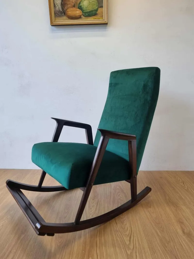 Pamono Vintage Rocking Chair, 1950s> Rocking Chairs
