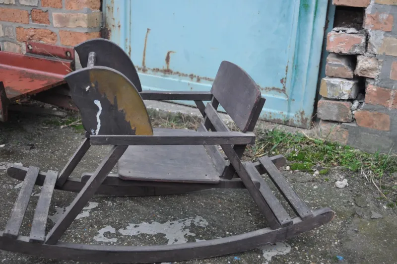 Pamono Vintage Rocking Horse> Children's Chairs