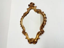 Pamono Vintage Rococo Style Gilt Wall Mirror, 1930s> Mirrors