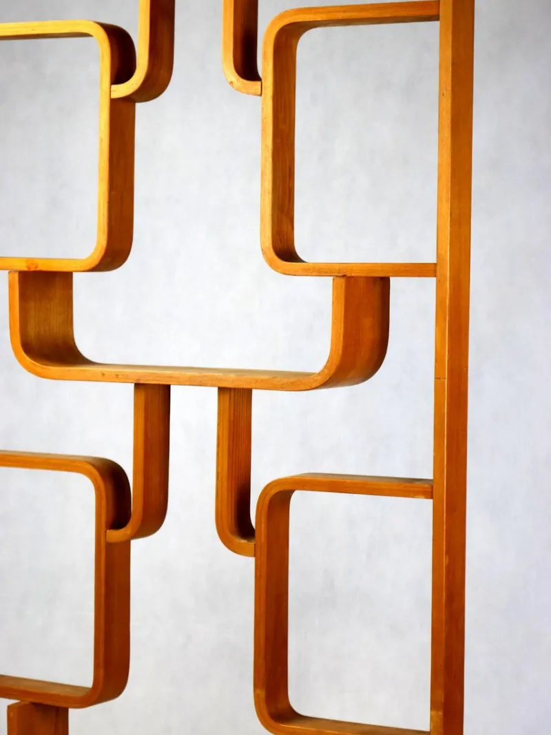 Pamono Vintage Room Divider attributed to Ludvik Volak, 1963> Room Dividers & Screens
