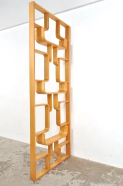 Pamono Vintage Room Divider by Ludvik Volak for Drevopodnik Holesov, 1950s><noscript><img width=