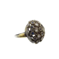 Pamono Vintage Rosette Ring in Sterling Silver> Rings
