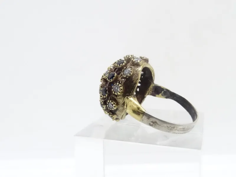Pamono Vintage Rosette Ring in Sterling Silver> Rings