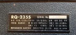 Sale Pamono Vintage RQ-2335 Radio from National Panasonic, 1960s