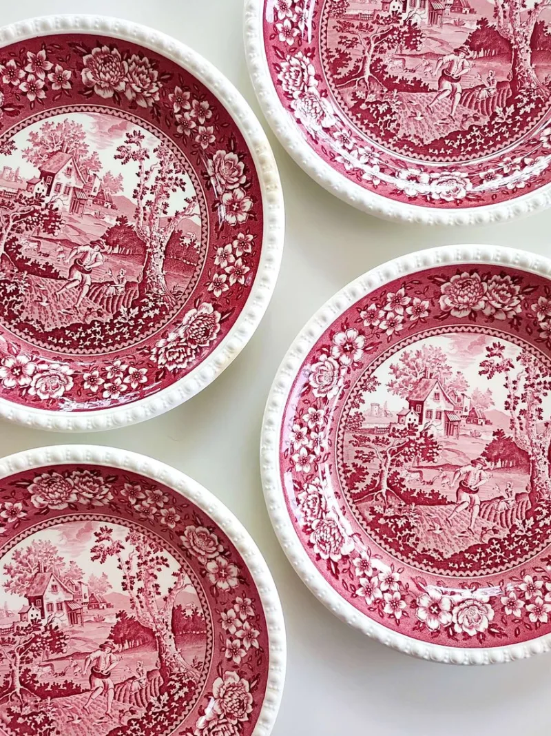 Sale Pamono Vintage Rusticana Dinner Plates from Villeroy & Boch, 1970s, Set of 4