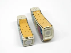 Pamono Vintage Salt and Pepper Shakers by Dorothy Hafner for Rosenthal Studio, 1980s, Set of 2><noscript><img width=
