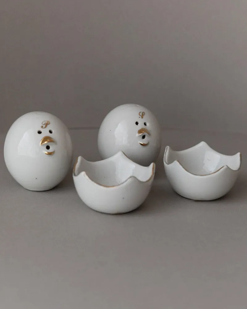 Clearance Pamono Vintage Salt and Pepper Shakers, Italy, 1960s, Set of 2