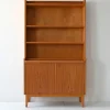 Sale Pamono Vintage Scandinavian Bookcase in Light Elm, 1950s