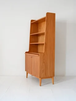 Sale Pamono Vintage Scandinavian Bookcase in Light Elm, 1950s
