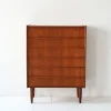 Sale Pamono Vintage Scandinavian Chest of Drawers with Cantilevered Handles, 1950s