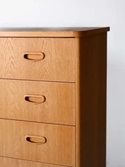 Discount Pamono Vintage Scandinavian Oak Chest of Drawers, 1950s