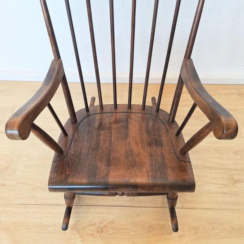 Pamono Vintage Scandinavian Rocking Chair, 1970s> Rocking Chairs