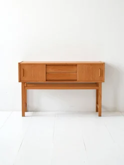 Pamono Vintage Scandinavian Sideboard in Light Teak, 1960s> Sideboards & Buffets