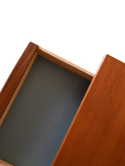 Online Pamono Vintage Scandinavian Teak Desk with Drawers, 1960s