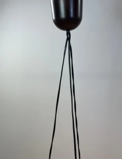Pamono Vintage Scandinavian Teak and Acrylic Pendants, 1960s, Set of 2><noscript><img width=
