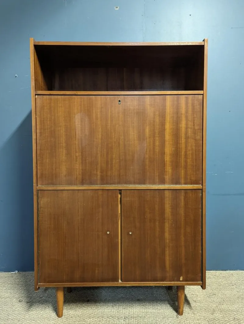 New Pamono Vintage Scandinavian Teak Secretary