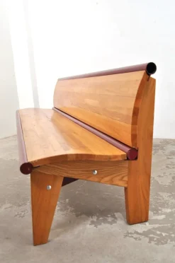 Pamono Vintage School Bench, 1950s><noscript><img width=