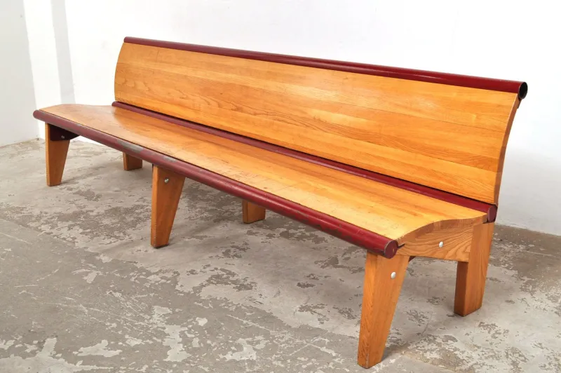 Pamono Vintage School Bench, 1950s> Benches