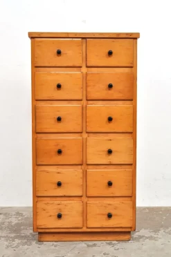 Discount Pamono Vintage School Chest of Drawers, 1950s