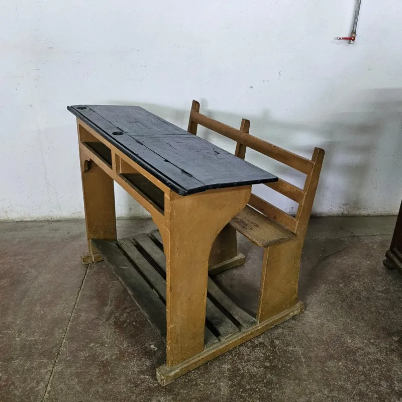 Pamono Vintage School Desk, 1890s> Desks