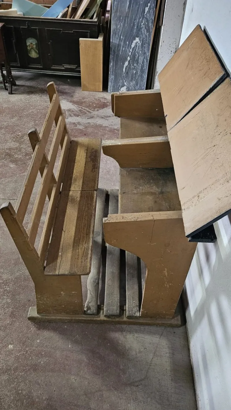 Pamono Vintage School Desk, 1890s> Desks