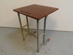Best Pamono Vintage School Table, 1960s