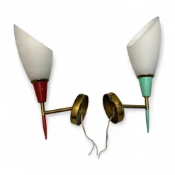 New Pamono Vintage Sconces, 1950s, Set of 2