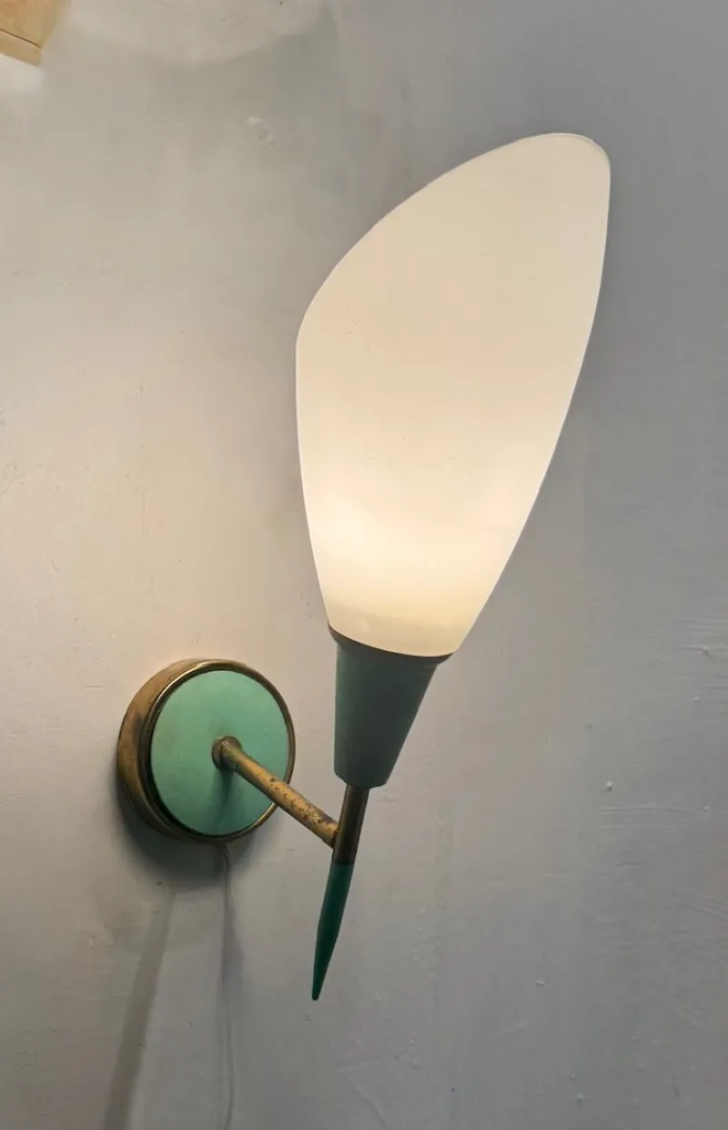 New Pamono Vintage Sconces, 1950s, Set of 2