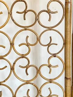 New Pamono Vintage Screen in Bamboo, 1970s