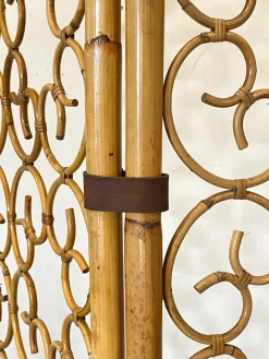 New Pamono Vintage Screen in Bamboo, 1970s